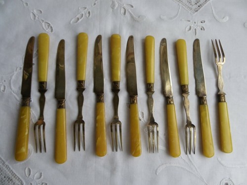 Service ancien couverts - service,
