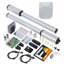 LEADER KIT FAAC Automatisme portail 2 vantaux max 1,8M par vantail Moteur bat...