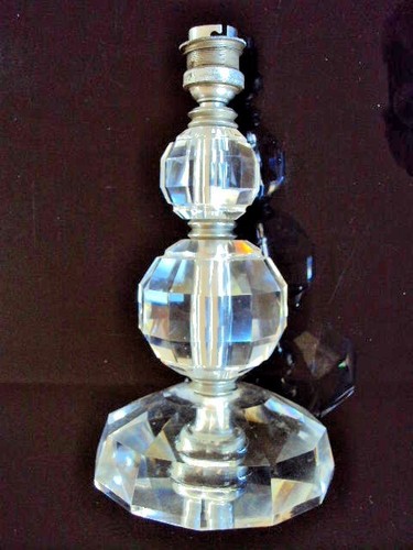 Ancien pied lampe deux - lampe,