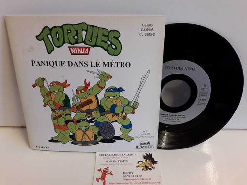 45t livre disque - livre, tortues