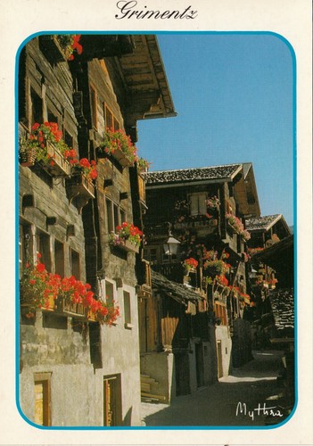 Carte postale post card - post, suisse