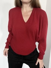 Pull cachemire rouge Kintyre