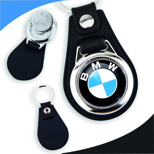 Porte clés bmw simili cuir - porte-clés,