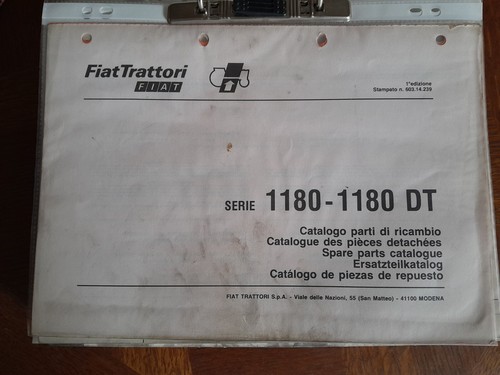 Tracteur fiat 1180 - tracteur, dt