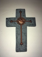 Decorative Hydrostone Cross Christian Religion 