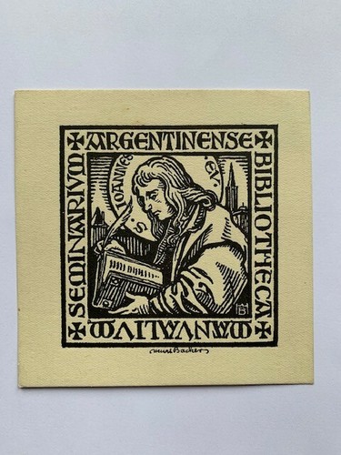 Libris alsace henri bacher - ex-libris,