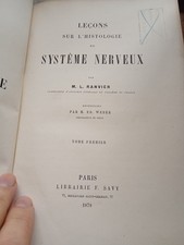 Leçons sur l'histologie du