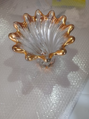 Vase verre art vintage - vase,