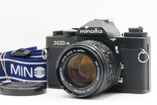 [NEUF] Appareil photo reflex argentique 35 mm noir MINOLTA XD-S objectif MD 5...