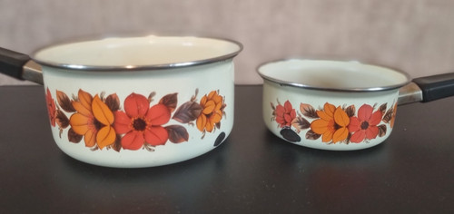 Set casseroles vintage - set,