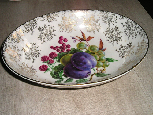 Porcelaine anglaise coupe à - porcelaine,