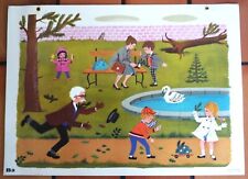 Carte affiche scolaire Daniel