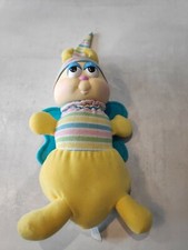 Peluche doudou luciole abeille Hasbro Globug luxiole glo Friends glo bee vintage