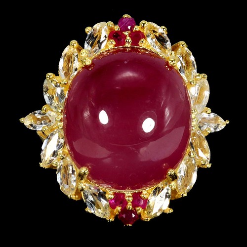 Bague gemme rubis - gemme,