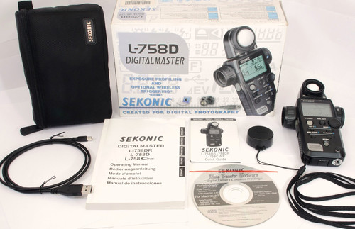 Sekonic 758d digital master - l-758d,