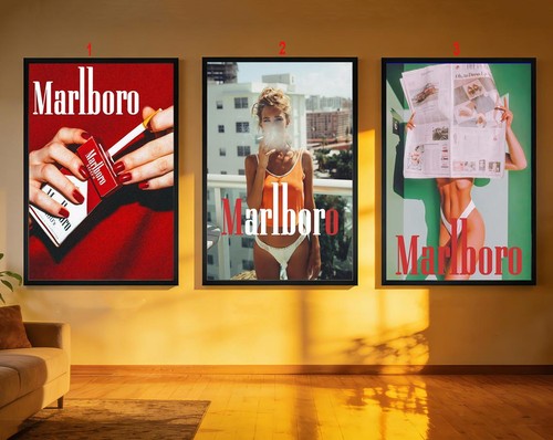 Western cigarettes poster - western,