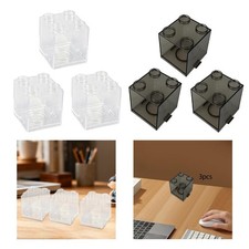 Lot de 3 vitrines pour