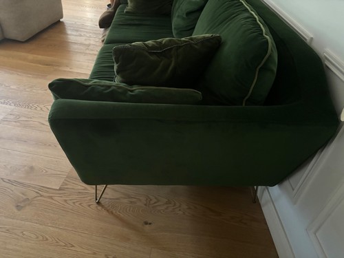 Canape ampm vert longueur - canape,