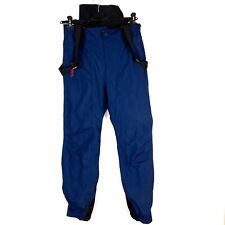 Pantalon de neige imperméable à bretelles bleues SCHOFFEL GORE-TEX pour homme...