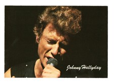 JOHNNY HALLYDAY carte postale n° 741 (portrait)