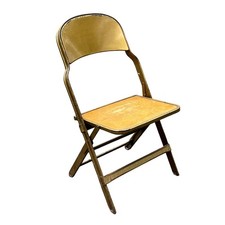 Chaise Pliante En Métal Et