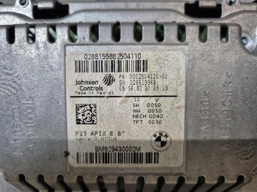 Ecran gps bmw f25 - bmw, x3
