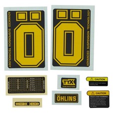 Kit Autocollants Fourche DH38