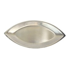 Plat ovale inox guy - plat,