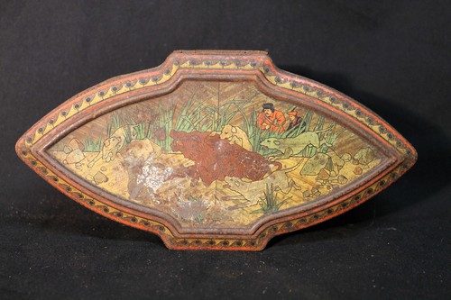 Ancienne boite tôle - boite,