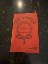 Michelin Guide Edition 1900