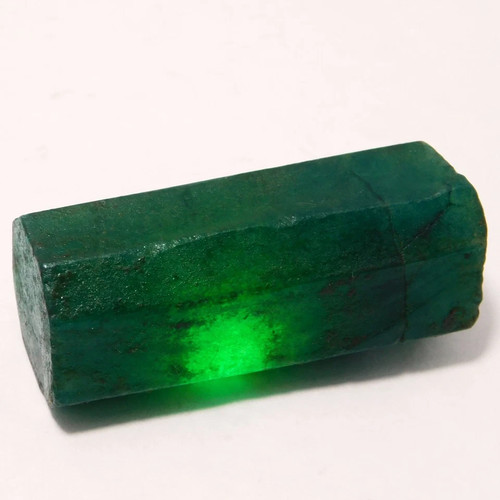 émeraude verte naturelle - verte,