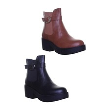 Bottes Chelsea À Talon Blocs