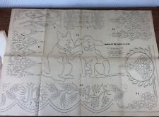 LA MODE ILLUSTREE Année 1921  # 4  avec son PATRON BRODERIE / EMBROIDERY PATTERN