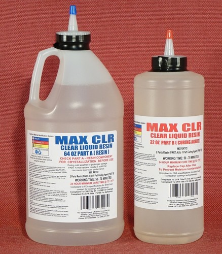 Max clr food safe epoxy - clr, resin