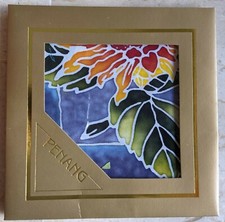 Foulard pochette imprimée