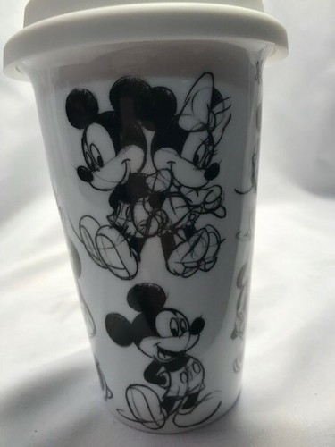 Disney ceramic lid sketch - ceramic, w/lid