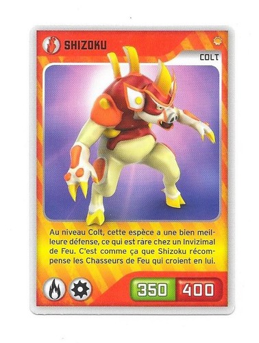 Carte invizimals n 023 - carte,