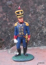 SOLDAT DEL PRADO EMPIRE NAPOLEON  / CAPITAINE ARTILLERIE A PIED - ESPAGNE 1812