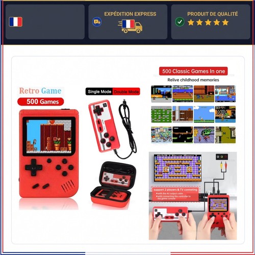 Console retro portable - console,