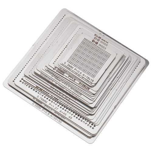 36pcs bga reballing stencils - reballing,