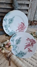 2 ANCIENNES ASSIETTES PLATES