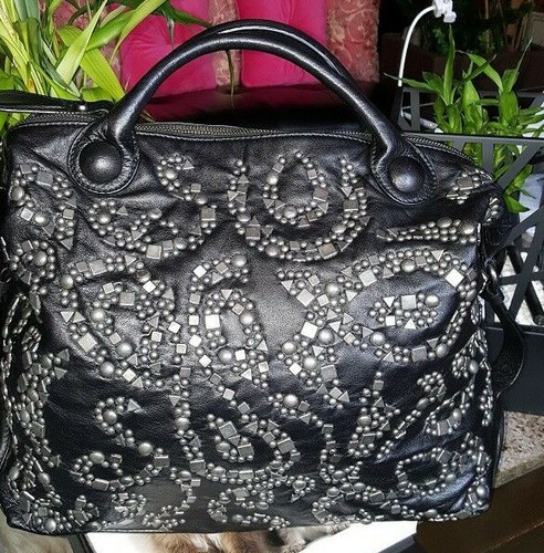 Sac cuir véritable - en,