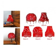 Abat-jour de bureau avec couvercle pour luminaires à pampilles, pour