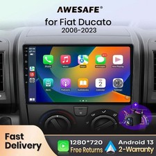 Carplay Écran tactile Autoradio Fiat Ducato Peugeot Boxer 2 citroën Jumper 2