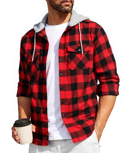 Chemise carreaux flanelle - chemise,