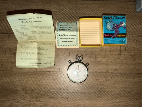 Hanhart stopwatch rare circa - stopwatch,