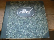 ....  Jacques BREL   Coffret de 7 Vinyles  LP 33 Tours  BARCLAY  8002  1977