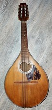 50's/60's Antoine Di Mauro Luthier Mandoline Fond Plat Type Guitare