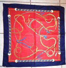 Foulard vintage. Signé Paul Dequidt 