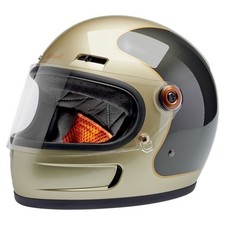 Casco Biltwell Gringo SV piste champagne/charbon métallique
